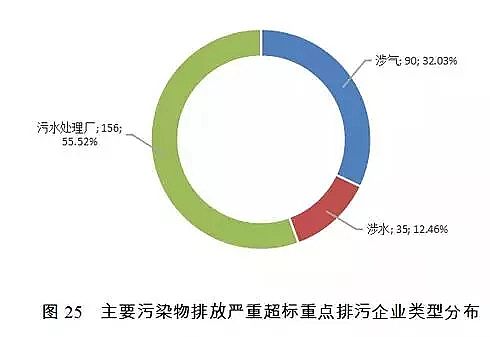 堿式氯化鋁廠家分析報告年度2018年失信黑名單污染物超標排放主要集中在污水處理廠